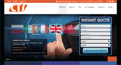 Desktop Screenshot of corporate-translation-services.com